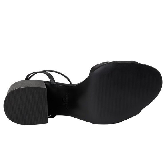 Steve Madden Womens Caden Heeled Sandal CADE07S1 Black Leather 9M - Picture 9 of 13